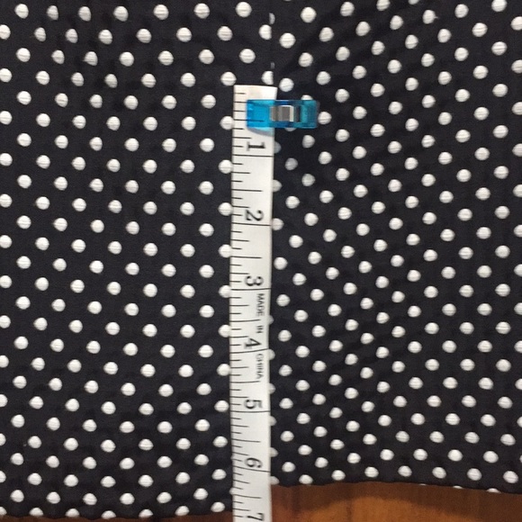Ann Taylor Polka Dot Pencil Skirt Size 18 - Picture 4 of 7